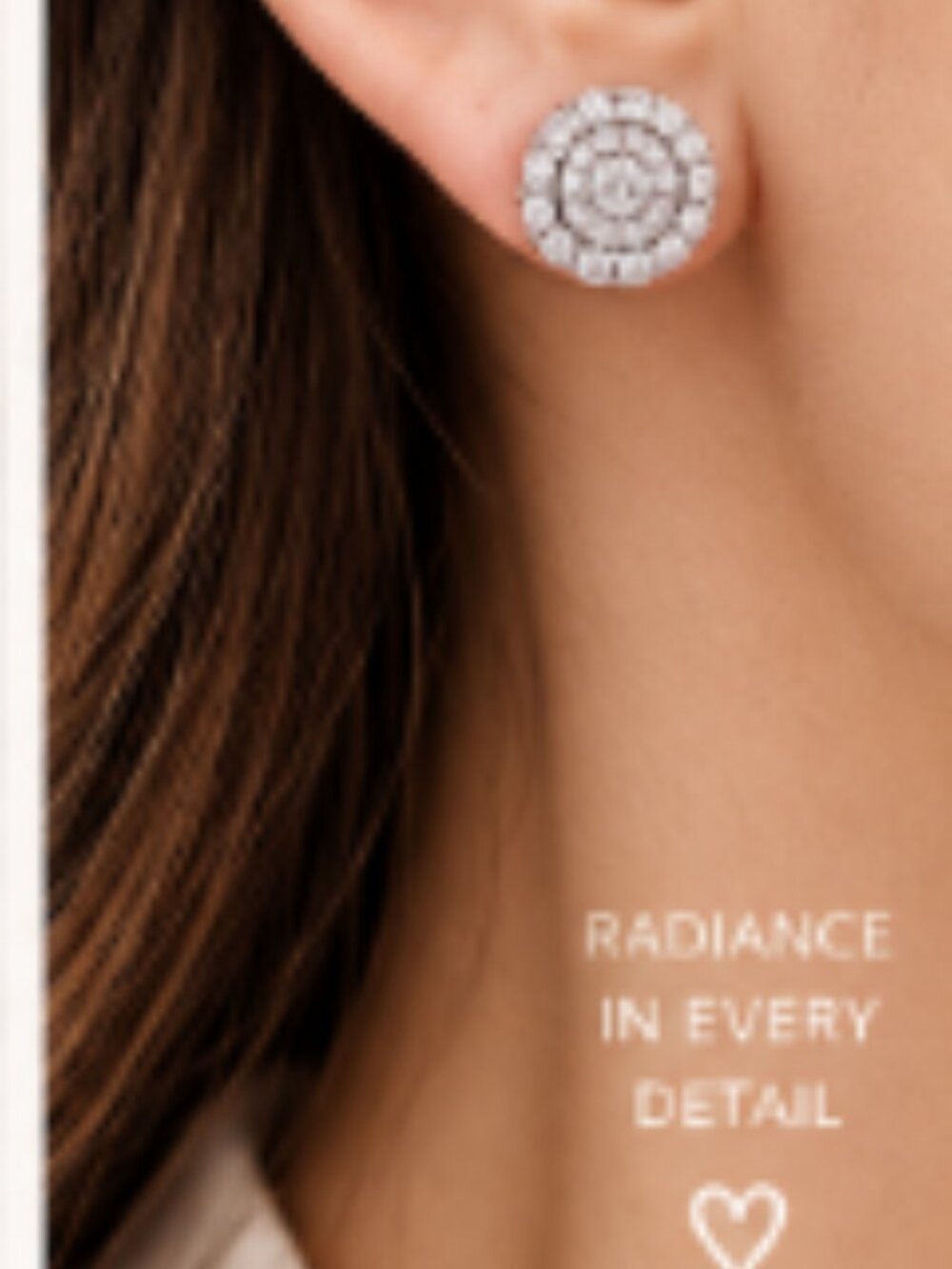 Macy’s Silver Bridge 1/10 CTW Diamond Spiral Pierced Earrings | Orig. $200